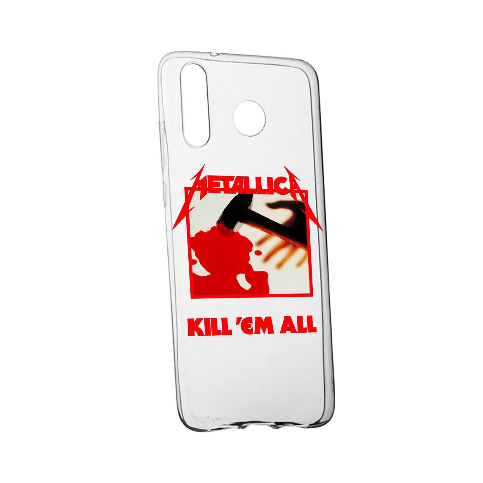 Husa de protectie Metallica, pentru Samsung Galaxy M30 / Galaxy A40S, rezistenta la uzura, anti-alunecare, din silicon Premium, 543