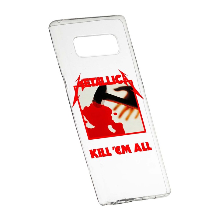 Защитен калъф Metallica за Samsung Galaxy Note 9 Устойчив на износване противоплъзгащ премиум силикон 543