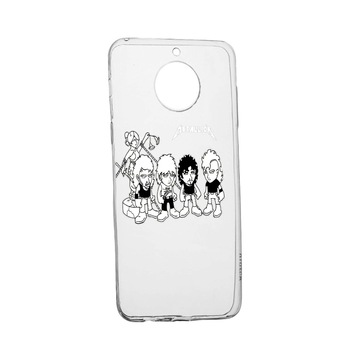 Husa de protectie Metallica, pentru Motorola Moto G7 Power, rezistenta la uzura, anti-alunecare, din silicon Premium, 544 Husa de protectie Metallica, pentru Motorola Moto G7 Power, rezistenta la uzura, anti-alunecare, din silicon Premium, 544