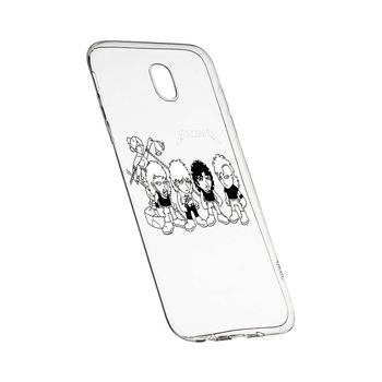 Husa de protectie Metallica, pentru Samsung Galaxy J7 2017, rezistenta la uzura, anti-alunecare, din silicon Premium, 544 Husa de protectie Metallica, pentru Samsung Galaxy J7 2017, rezistenta la uzura, anti-alunecare, din silicon Premium, 544