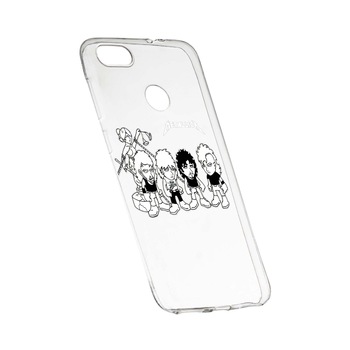 Husa de protectie Metallica, pentru Huawei P Smart, rezistenta la uzura, anti-alunecare, din silicon Premium, 544 Husa de protectie Metallica, pentru Huawei P Smart, rezistenta la uzura, anti-alunecare, din silicon Premium, 544