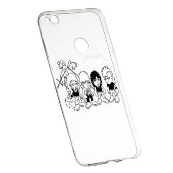 Husa de protectie Metallica, pentru Huawei P9 Lite 2017/P8, rezistenta la uzura, anti-alunecare, din silicon Premium, 544 Husa de protectie Metallica, pentru Huawei P9 Lite 2017/P8, rezistenta la uzura, anti-alunecare, din silicon Premium, 544