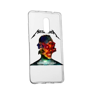 Husa de protectie Metallica, pentru LG Q7, rezistenta la uzura, anti-alunecare, din silicon Premium, 545 Husa de protectie Metallica, pentru LG Q7, rezistenta la uzura, anti-alunecare, din silicon Premium, 545