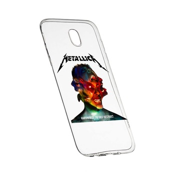 Husa de protectie Metallica, pentru Samsung Galaxy J7 2017, rezistenta la uzura, anti-alunecare, din silicon Premium, 545 Husa de protectie Metallica, pentru Samsung Galaxy J7 2017, rezistenta la uzura, anti-alunecare, din silicon Premium, 545