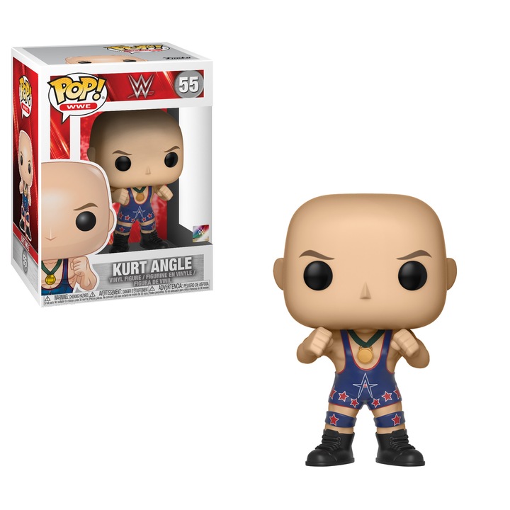 POP vinyl figura, Kurt Angle (RING GEAR)