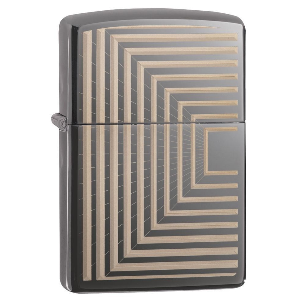 Bricheta Zippo Boxed Lines Design 49071