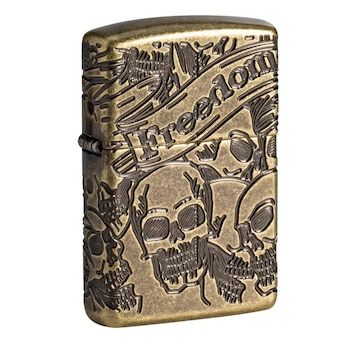 Bricheta Zippo Freedom Skull 49035 Bricheta Zippo Freedom Skull 49035