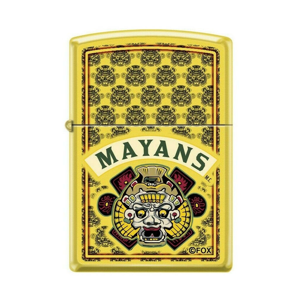 Bricheta Zippo 0216 Mayans M.C. Logo