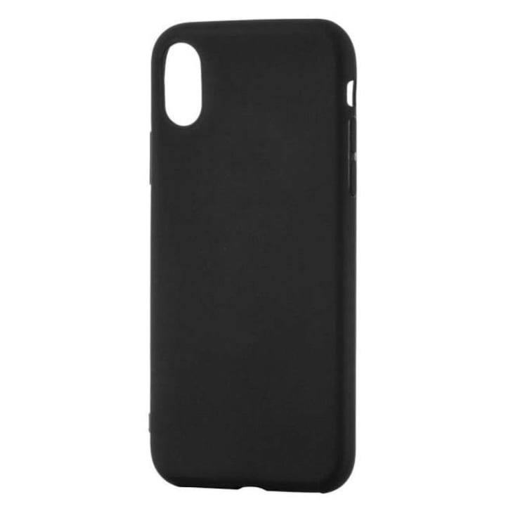 Soft Matt tok Gel TPU telefontok Xiaomi Mi Note 10 Pro / Mi Note 10 / CC9 Pro fekete telefontok
