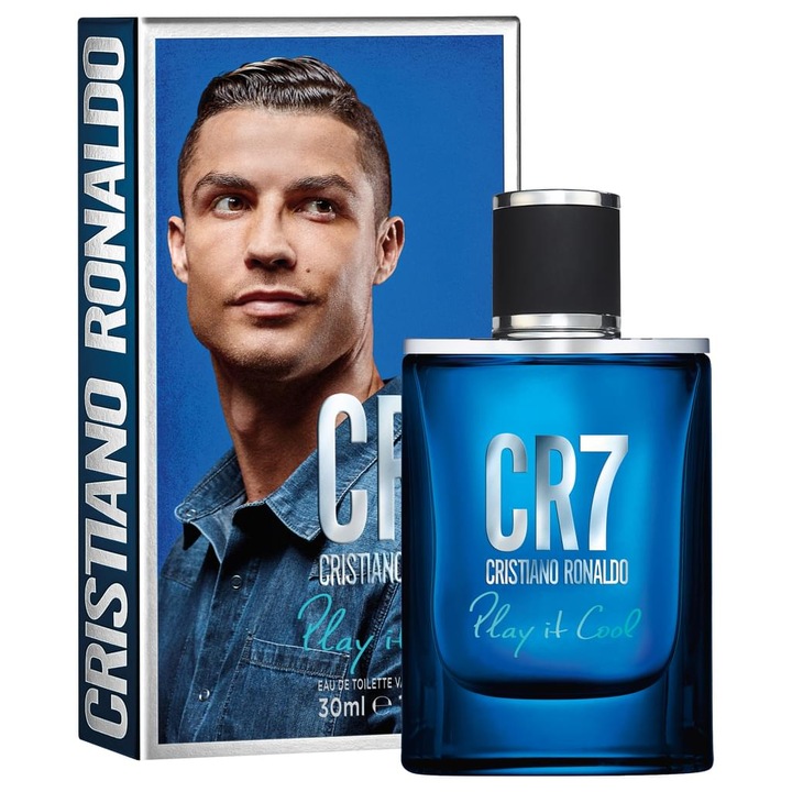 Apa de toaleta Cristiano Ronaldo Play It Cool, Barbati, 100 ml