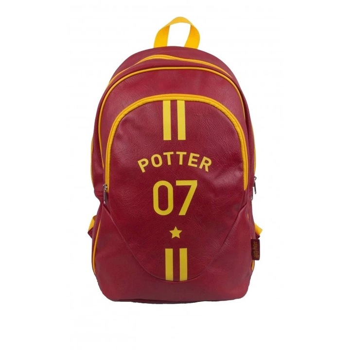 Harry Potter Iskolatáska , Hátizsák Quidditch Harry Potter 07 , 38 x 28 x 15 cm, Többszínű