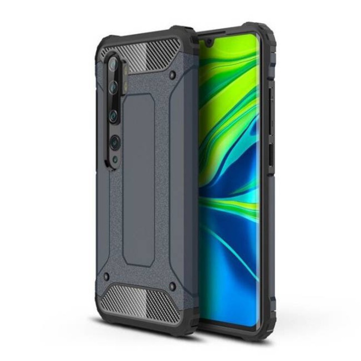 Hibrid Armor tok Kemény telefontok Xiaomi Mi Note 10 / Mi Note 10 Pro / Mi CC9 Pro kék telefontok
