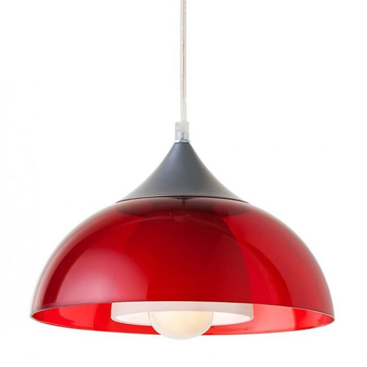 Suspensie iMK® 06-033, 1 x E27, Rosu