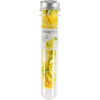 Eprubeta cu foite de sapun, Pear, 25 g, galben deschis