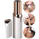 Epilator Facial Portabil SIKS® - Pentru Indepartarea Parului Pentru Femei Cu Led Inclus, Hipoalergenic Incarcare Usb, Alb