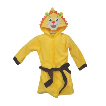 Halat pentru copii Koala Pluszaki 03-691GA, Galben, 98 Halat pentru copii Koala Pluszaki 03-691GA, Galben, 98