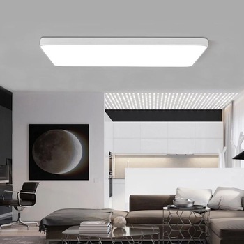 Plafoniera LED 50W Aplica leduri mat lumina alb rece forma dreptunghiulara