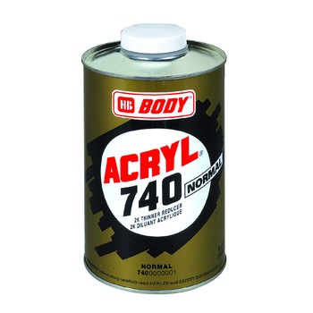 Diluant Body Acryl 740 - normal thinner - 500 ml Diluant Body Acryl 740 - normal thinner - 500 ml