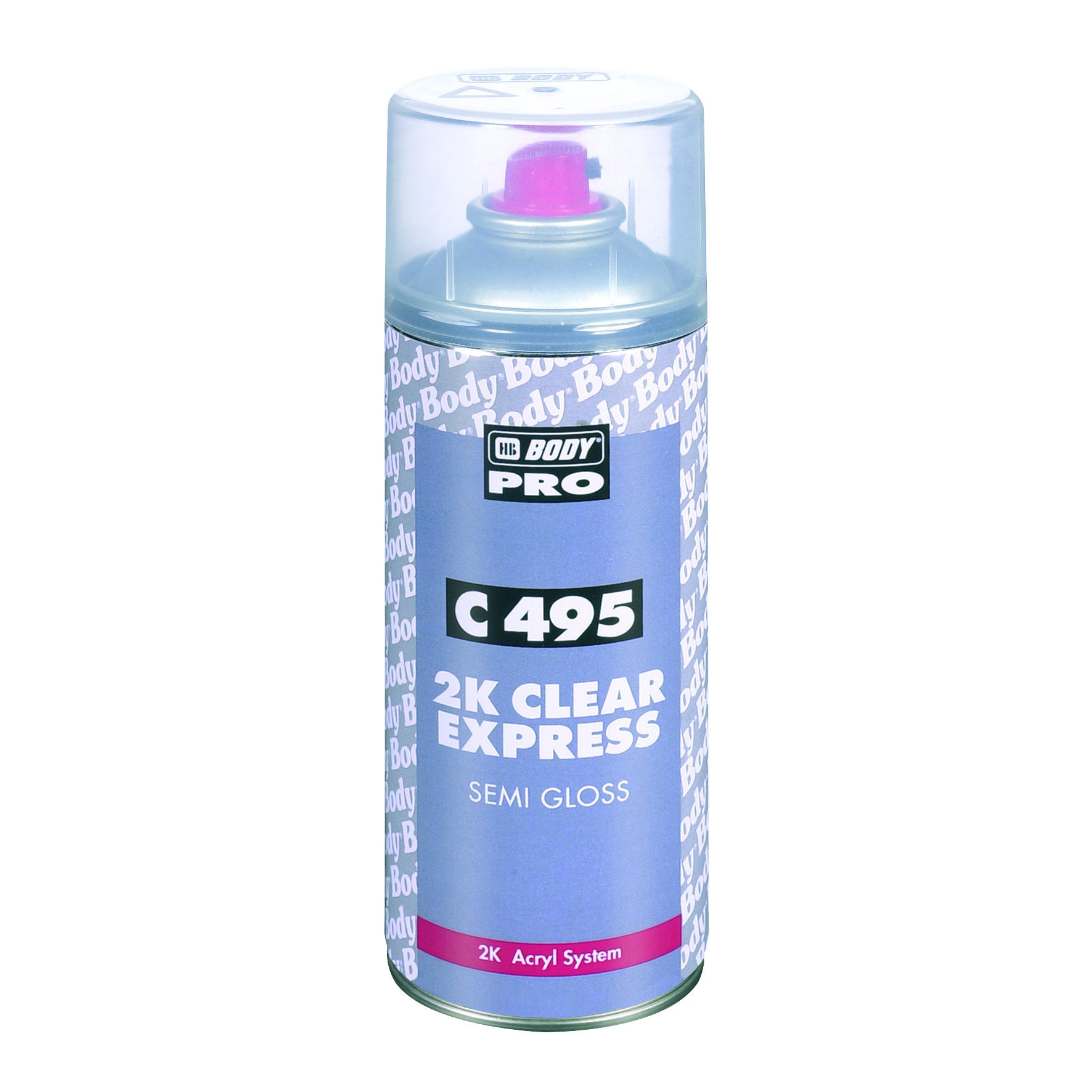 Lac Body Spray 495 Semigloss Express Clear, 400ml