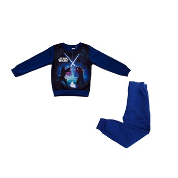 Trening Disney pentru copii, Star Wars, Albastru, 4 ani, 102 cm Trening Disney pentru copii, Star Wars, Albastru, 4 ani, 102 cm