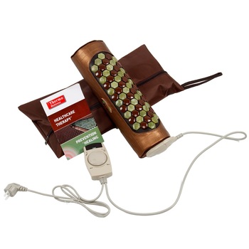 Perna cu pietre jad si ceramica de turmalina si raze Infrarosii (stimulator personal cu caldura) Perna cu pietre jad si ceramica de turmalina si raze Infrarosii (stimulator personal cu caldura)