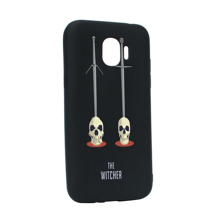 Husa de protectie The Witcher, Movie, pentru Samsung Galaxy J4 2018, rezistenta la uzura, anti-alunecare, din silicon Premium, B430
