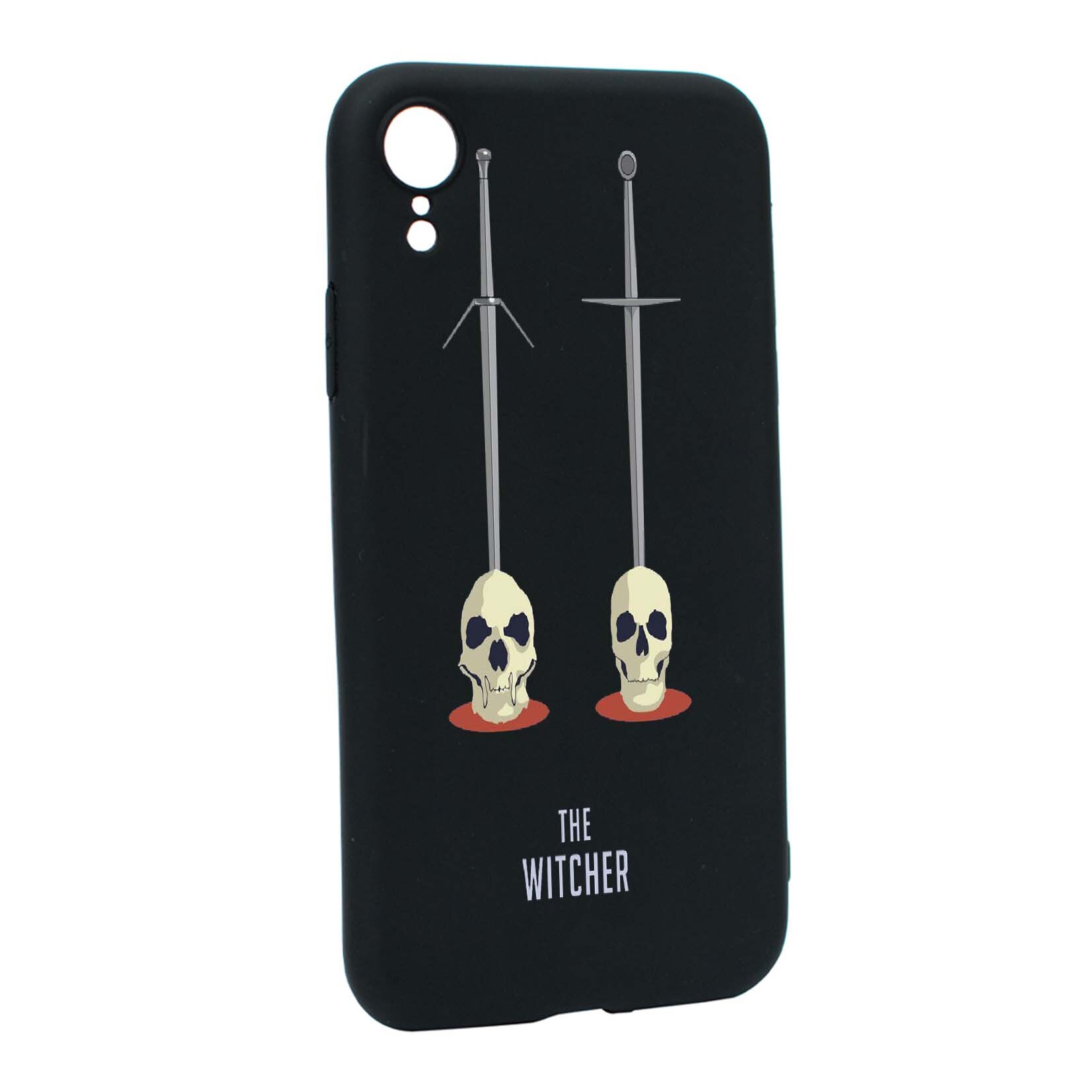 Husa de protectie The Witcher, Movie, pentru Apple iPhone XR, rezistenta la uzura, anti-alunecare, din silicon Premium, B430