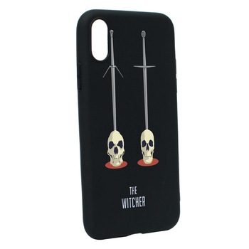 Husa de protectie The Witcher, Movie, pentru Apple iPhone XS / X, rezistenta la uzura, anti-alunecare, din silicon Premium, B430 Husa de protectie The Witcher, Movie, pentru Apple iPhone XS / X, rezistenta la uzura, anti-alunecare, din silicon Premium, B430