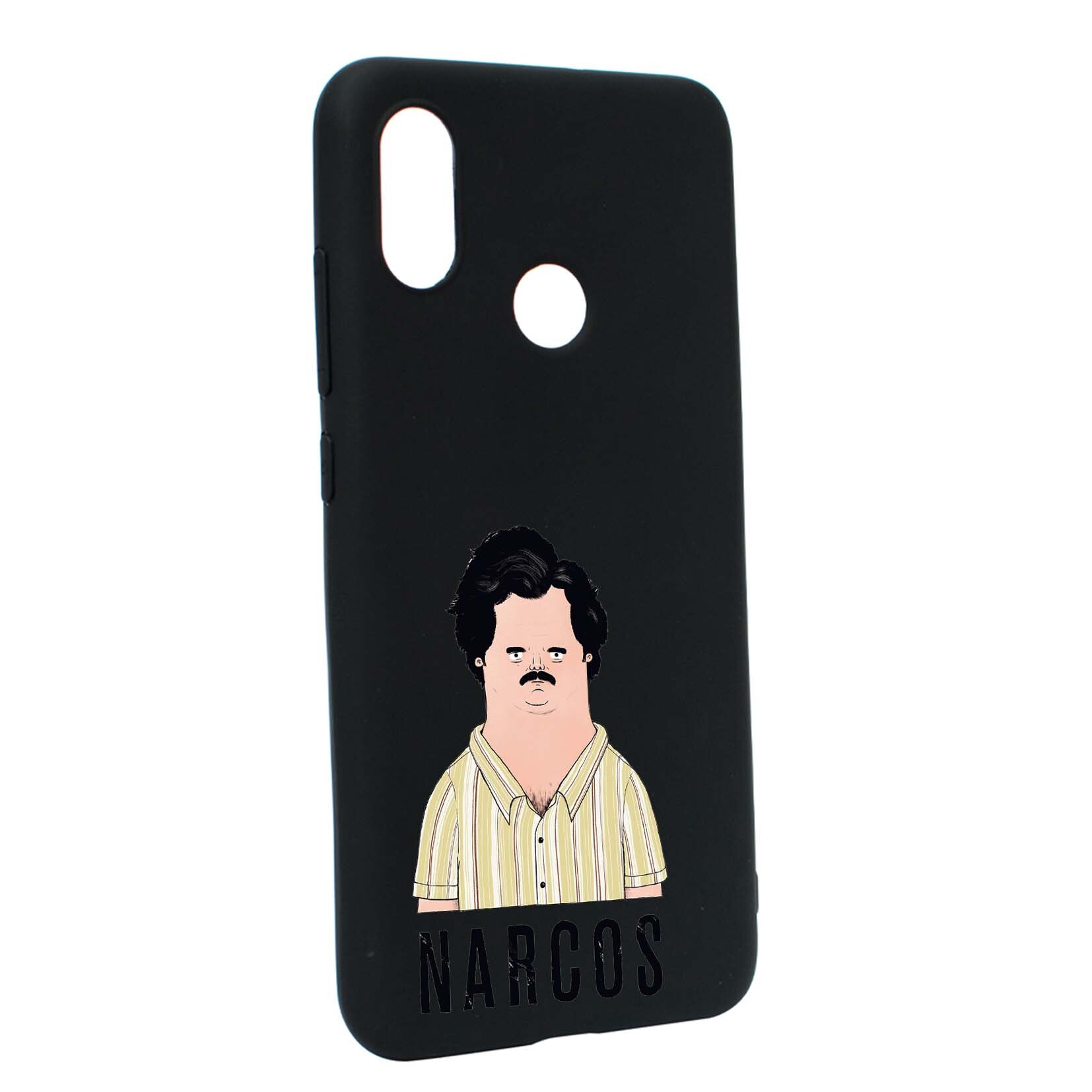 Husa de protectie Narcos - Pablo Escobar, Movie, pentru Xiaomi Mi A2 Lite / Redmi 6 Pro, rezistenta la uzura, anti-alunecare, din silicon Premium, B436