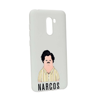 Husa de protectie Narcos - Pablo Escobar, Movie, pentru Xiaomi PocoPhone F1, rezistenta la uzura, anti-alunecare, din silicon Premium, W436 Husa de protectie Narcos - Pablo Escobar, Movie, pentru Xiaomi PocoPhone F1, rezistenta la uzura, anti-alunecare, din silicon Premium, W436