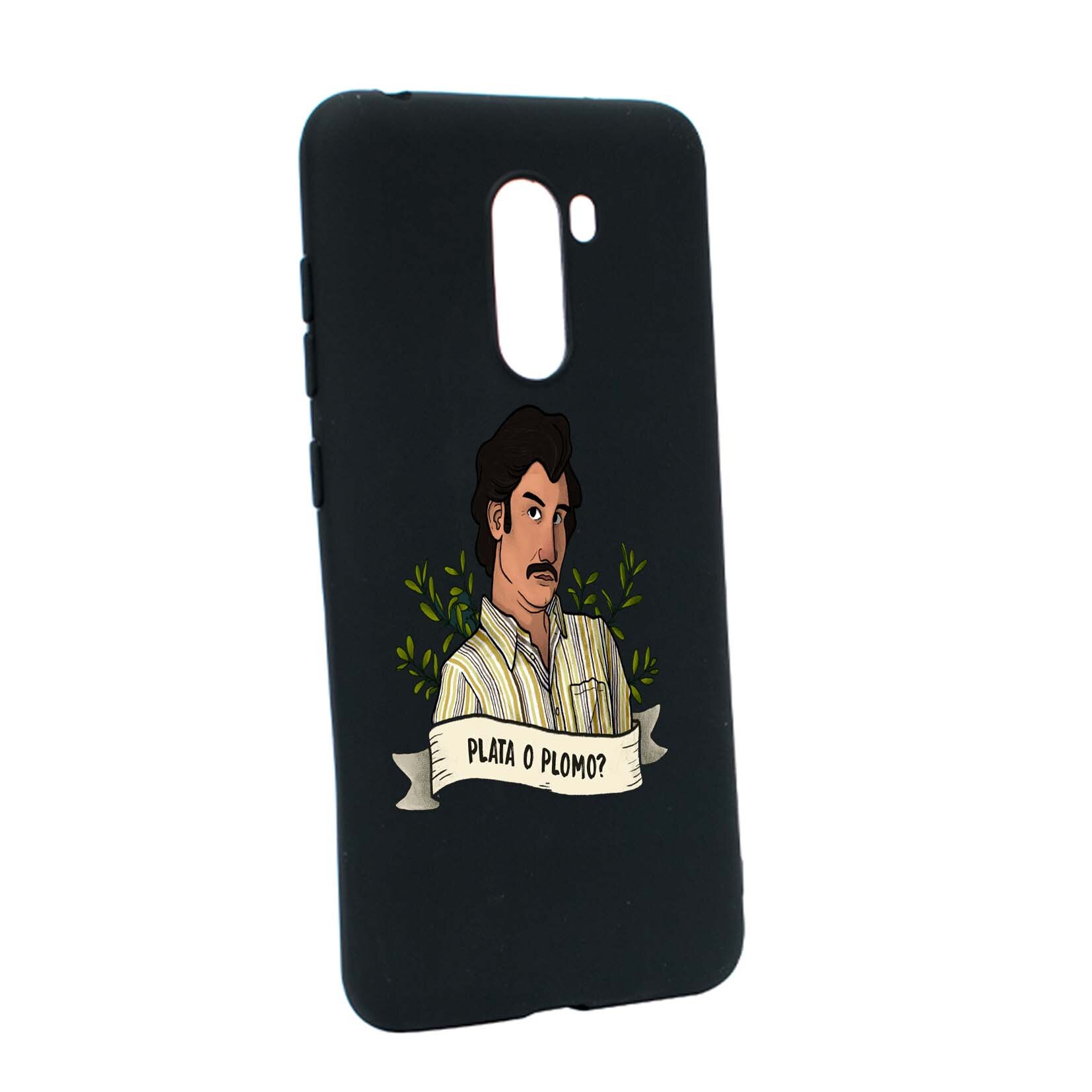 Husa de protectie Narcos - Pablo Escobar, Movie, pentru Xiaomi PocoPhone F1, rezistenta la uzura, anti-alunecare, din silicon Premium, B438