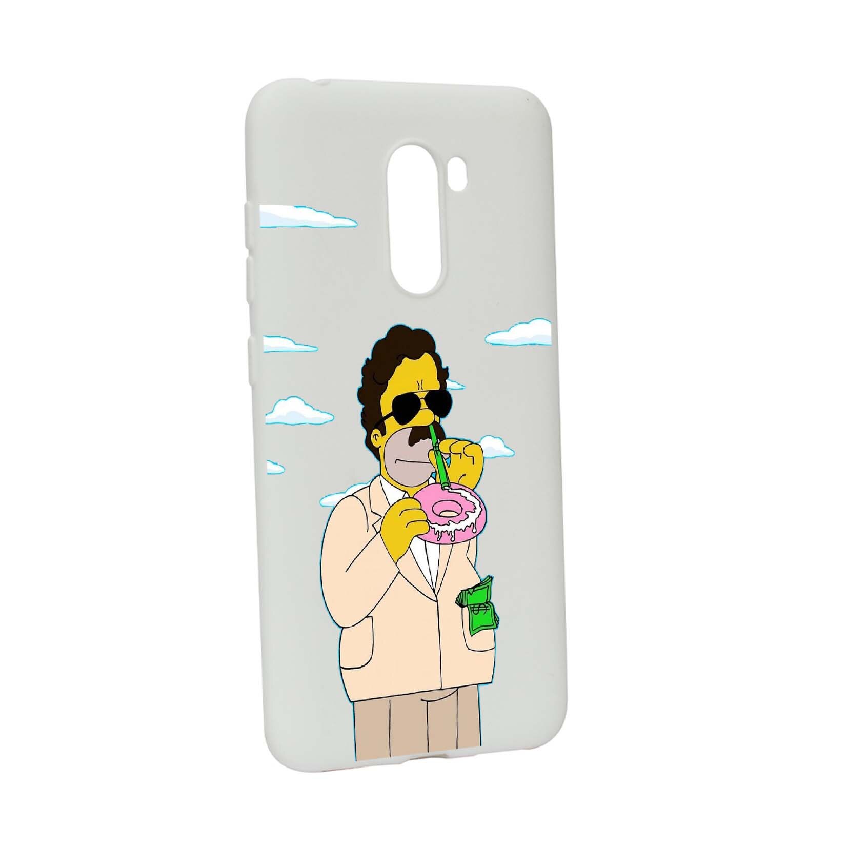 Husa de protectie Narcos - Pablo Escobar, Movie, pentru Xiaomi PocoPhone F1, rezistenta la uzura, anti-alunecare, din silicon Premium, W440