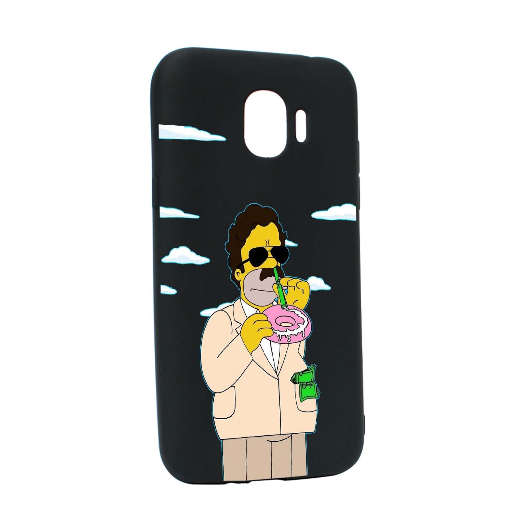 Husa de protectie Narcos - Pablo Escobar, Movie, pentru Samsung Galaxy J2 Pro 2018 / J2 2018 / Grand Prime Pro, rezistenta la uzura, anti-alunecare, din silicon Premium, B440