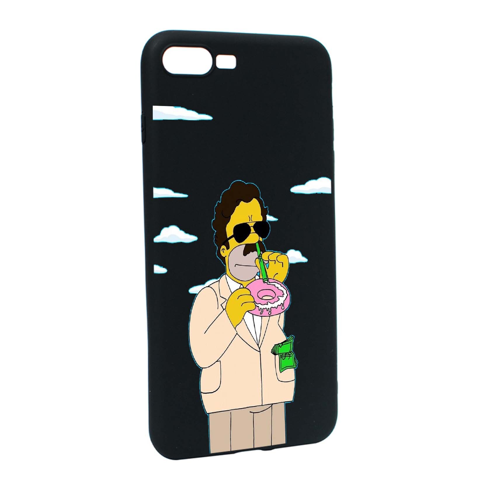 Husa de protectie Narcos - Pablo Escobar, Movie, pentru Apple iPhone 7 Plus / 8 Plus, rezistenta la uzura, anti-alunecare, din silicon Premium, B440