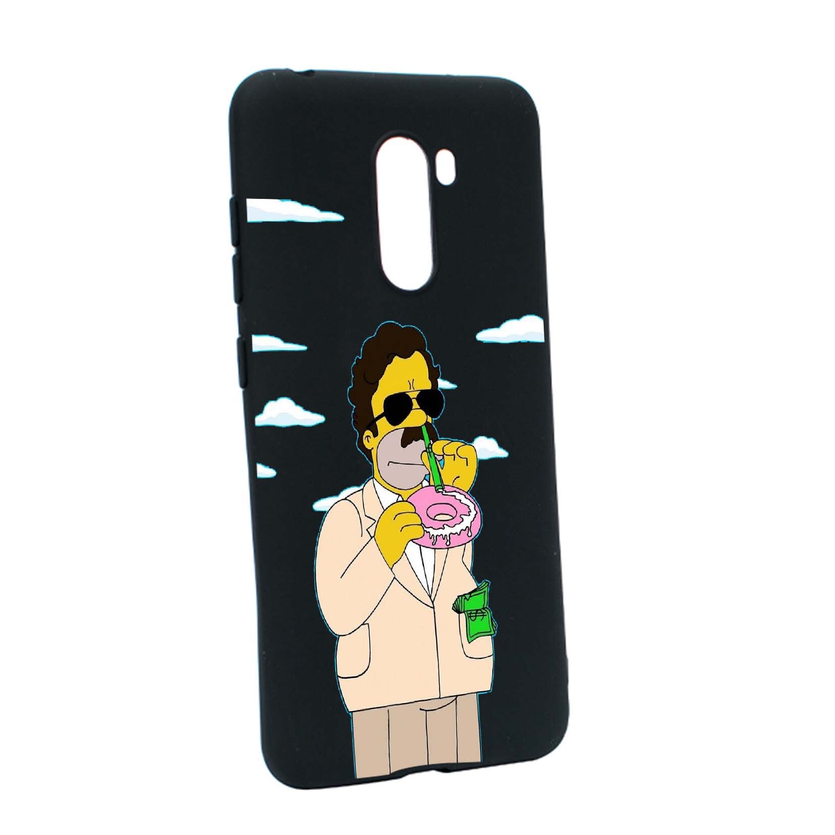 Husa de protectie Narcos - Pablo Escobar, Movie, pentru Xiaomi PocoPhone F1, rezistenta la uzura, anti-alunecare, din silicon Premium, B441