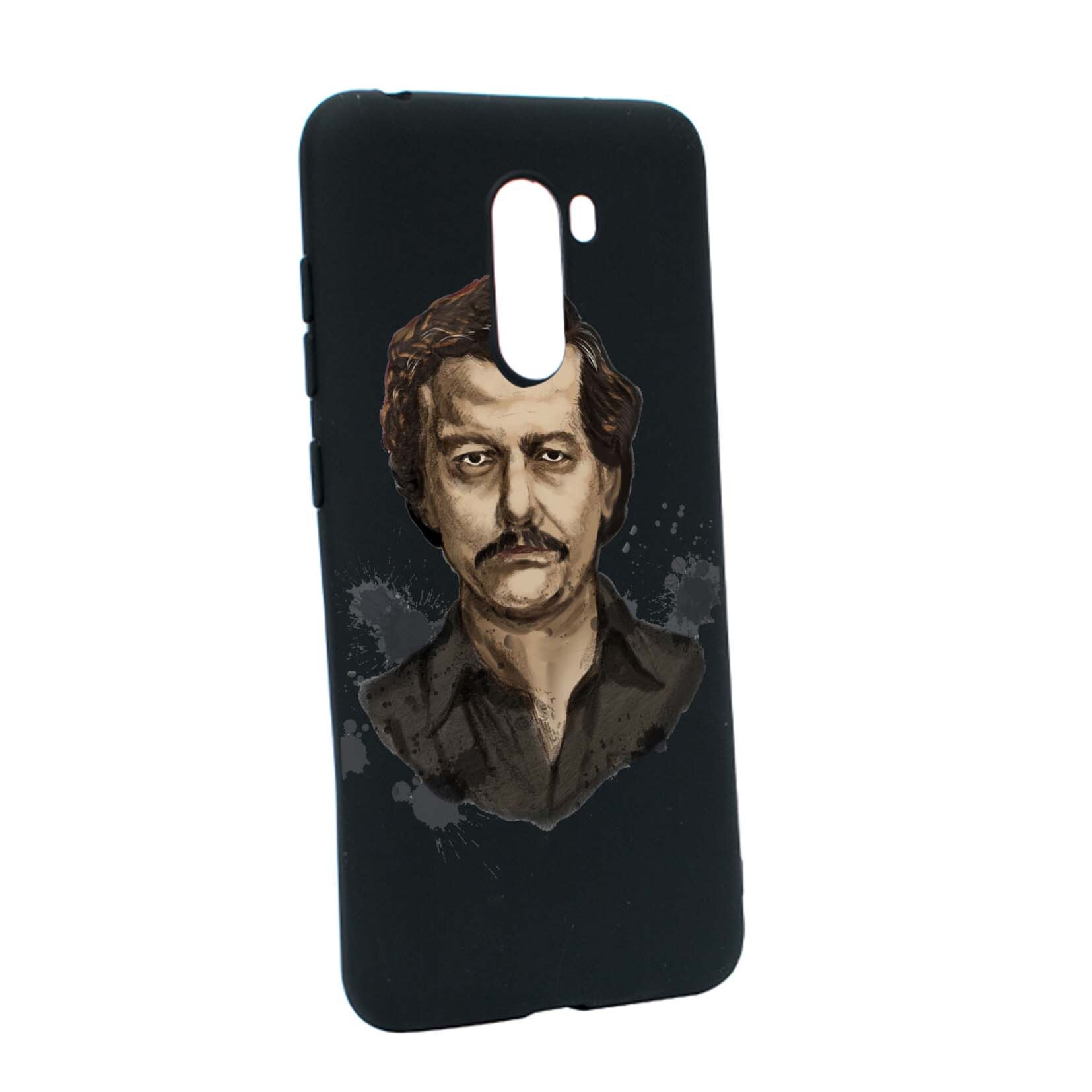 Husa de protectie Narcos - Pablo Escobar, Movie, pentru Xiaomi PocoPhone F1, rezistenta la uzura, anti-alunecare, din silicon Premium, B445