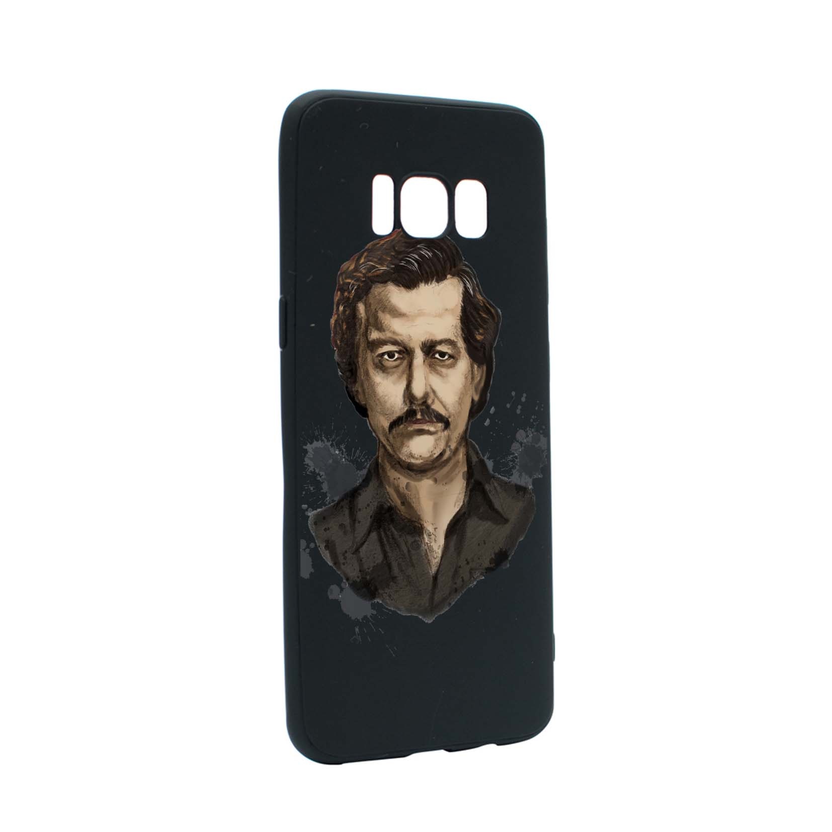 Husa de protectie Narcos - Pablo Escobar, Movie, pentru Samsung Galaxy S8 Plus, rezistenta la uzura, anti-alunecare, din silicon Premium, B445