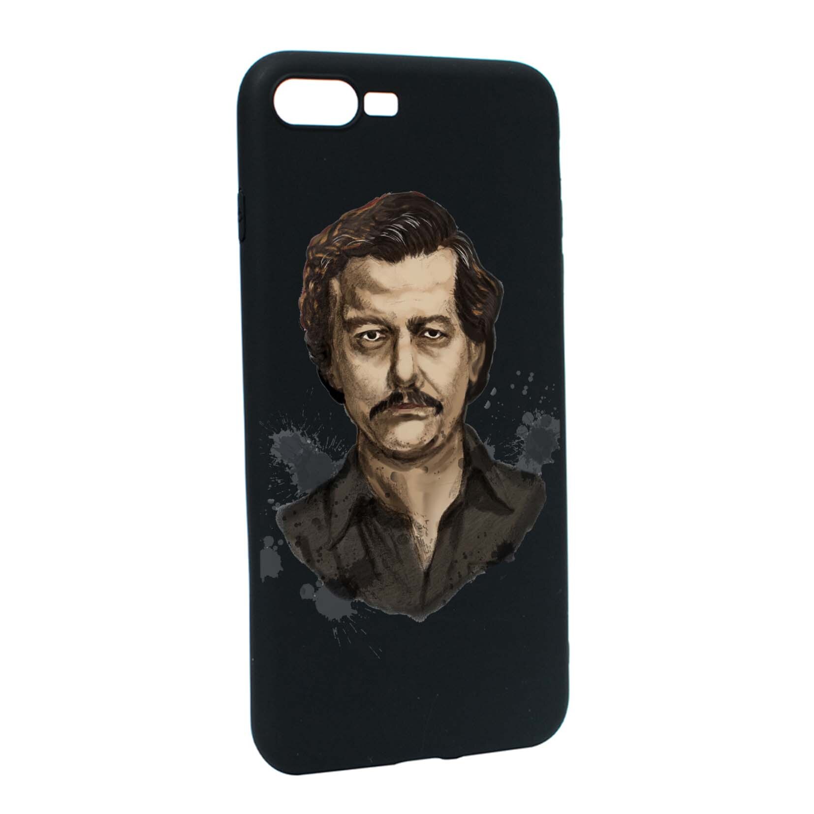 Husa de protectie Narcos - Pablo Escobar, Movie, pentru Apple iPhone 7 Plus / 8 Plus, rezistenta la uzura, anti-alunecare, din silicon Premium, B445