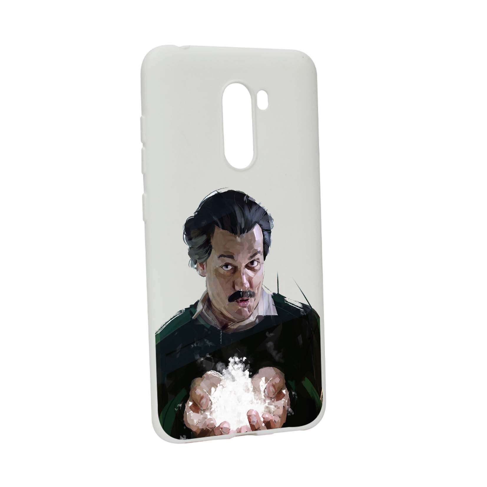 Husa de protectie Narcos - Pablo Escobar, Movie, pentru Xiaomi PocoPhone F1, rezistenta la uzura, anti-alunecare, din silicon Premium, W446