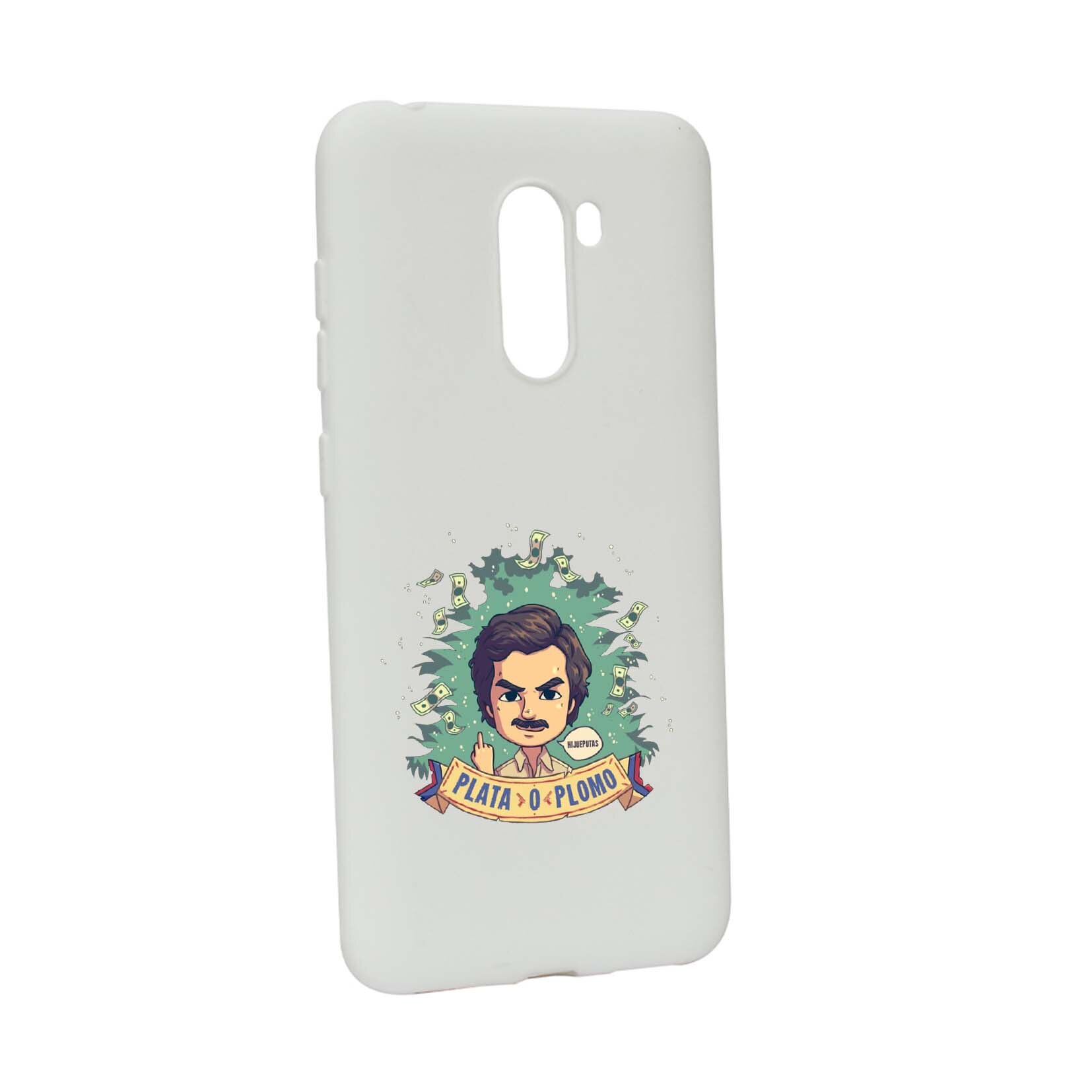 Husa de protectie Narcos - Pablo Escobar, Movie, pentru Xiaomi PocoPhone F1, rezistenta la uzura, anti-alunecare, din silicon Premium, W447