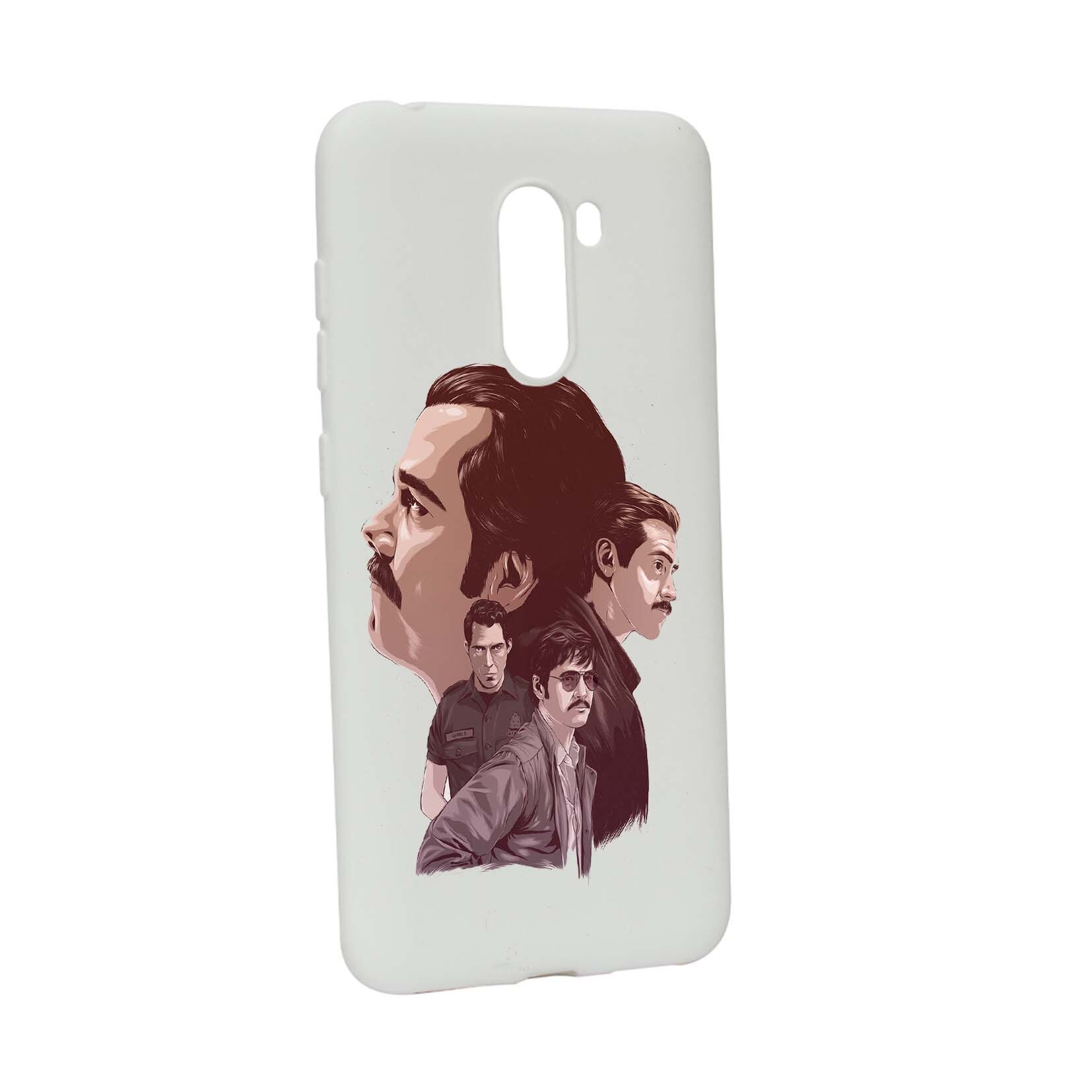 Husa de protectie Narcos - Pablo Escobar, Movie, pentru Xiaomi PocoPhone F1, rezistenta la uzura, anti-alunecare, din silicon Premium, W448