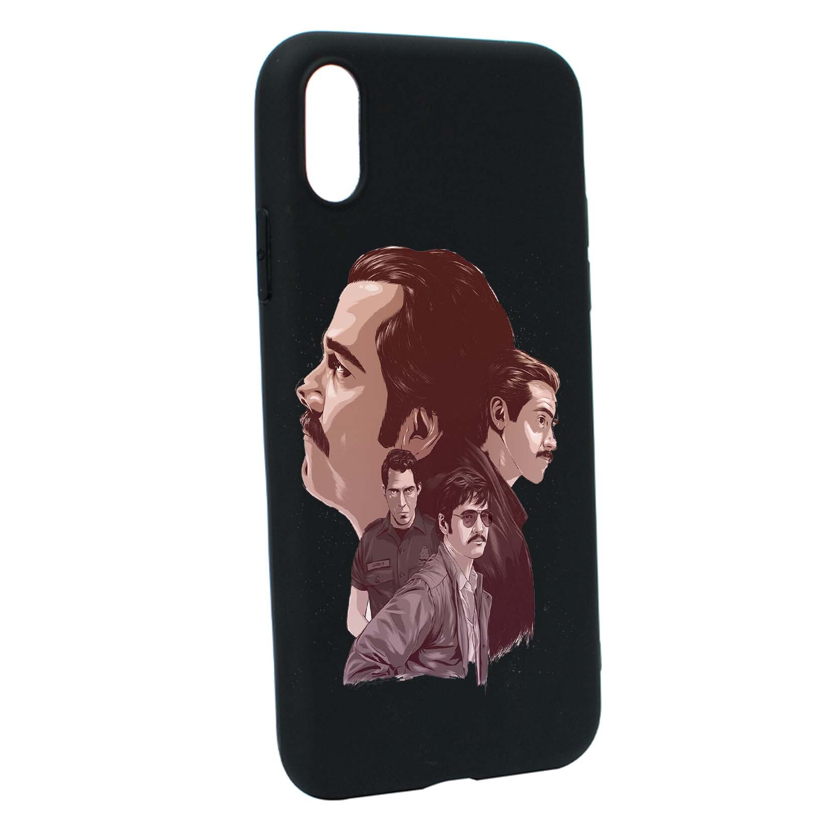 Husa de protectie Narcos - Pablo Escobar, Movie, pentru Apple iPhone XS Max, rezistenta la uzura, anti-alunecare, din silicon Premium, B448