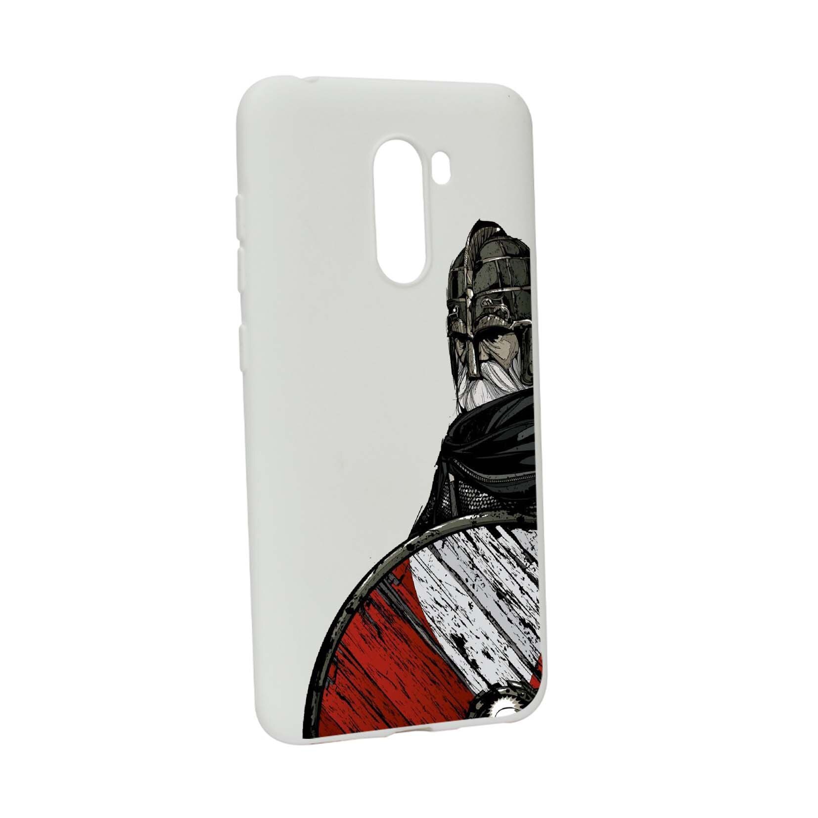 Husa de protectie Vikingii, Movie, pentru Xiaomi PocoPhone F1, rezistenta la uzura, anti-alunecare, din silicon Premium, W449