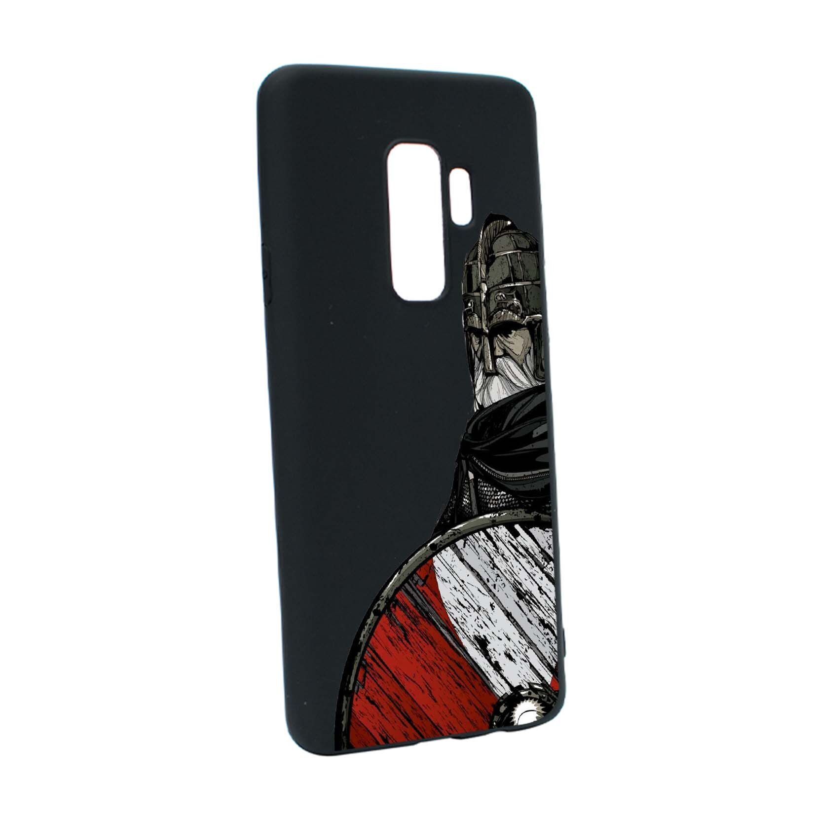 Husa de protectie Vikingii, Movie, pentru Samsung Galaxy S9 Plus, rezistenta la uzura, anti-alunecare, din silicon Premium, B449