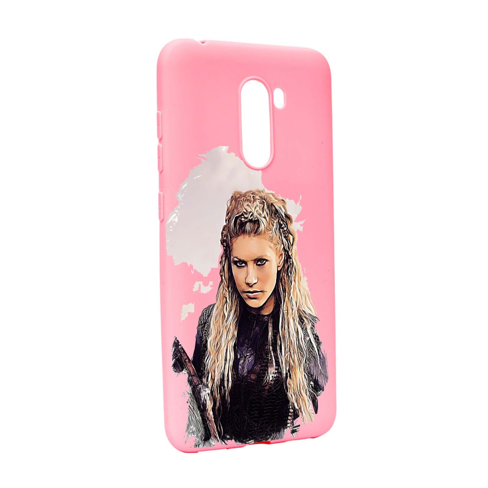 Husa de protectie Vikingii - Lagerha, Movie, pentru Xiaomi PocoPhone F1, rezistenta la uzura, anti-alunecare, din silicon Premium, P451