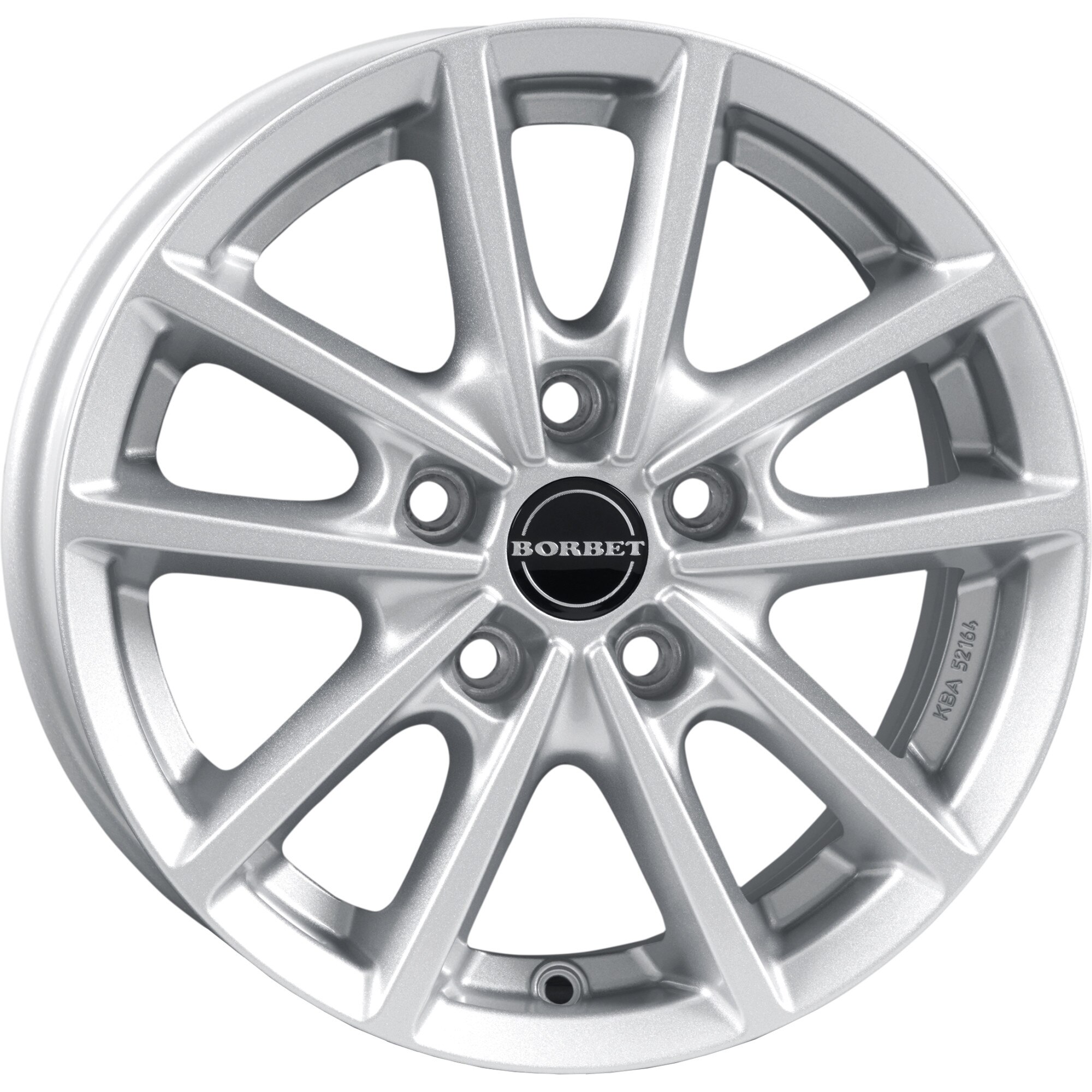 Janta aliaj BORBET W Cristal SilverS 6x15 5x112 ET43 57,1