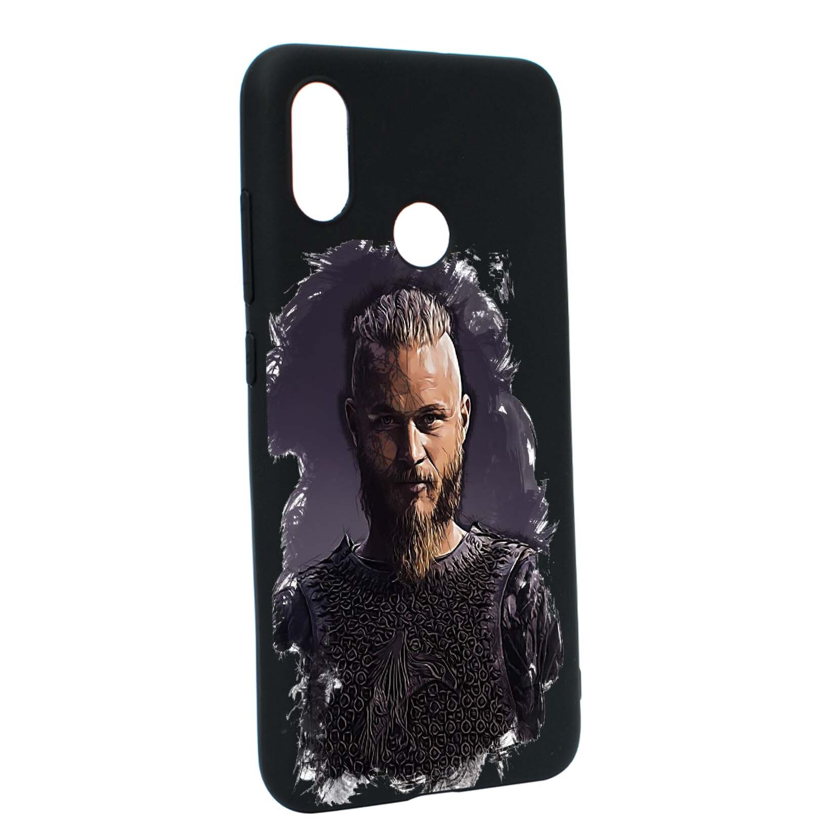Husa de protectie Vikingii - Ragnar Lothbrok, Movie, pentru Xiaomi Mi A2 Lite / Redmi 6 Pro, rezistenta la uzura, anti-alunecare, din silicon Premium, B452