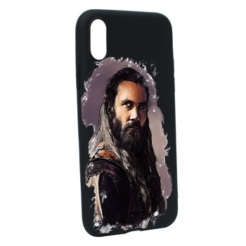 Husa de protectie Vikingii - Rollo, Movie, pentru Apple iPhone XS / X, rezistenta la uzura, anti-alunecare, din silicon Premium, B454 Husa de protectie Vikingii - Rollo, Movie, pentru Apple iPhone XS / X, rezistenta la uzura, anti-alunecare, din silicon Premium, B454