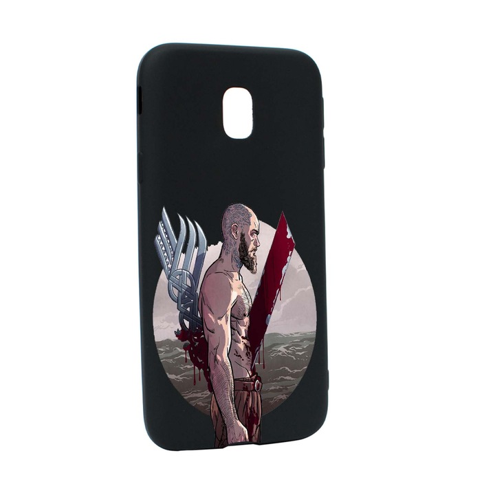 Szilikon védőtok Vikingek - Ragnar Lothbrok, Movie, Samsung Galaxy J7 2018, B455