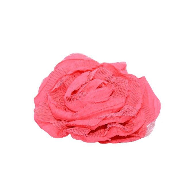 Brosa cu model floral,deosebit,D&J Exclussive,rosu
